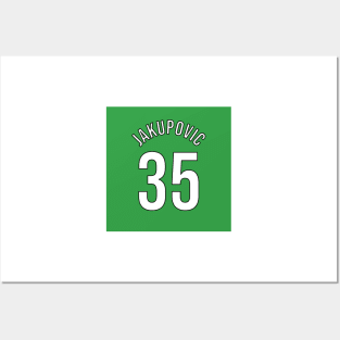 Jakupovic 35 Home Kit - 22/23 Season Posters and Art